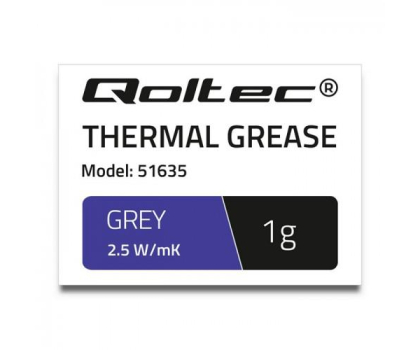 Qoltec 1g szara 2.5 W/m-K